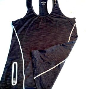 Reebok racer back tank, small with a side of zipper